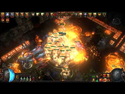 POE 3.21 - Pure Physical Dominating Blow Guardian Showcase 1 (Map)