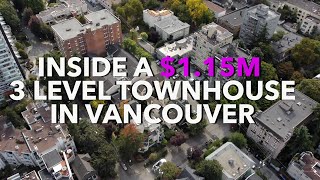 Inside a $1.15M 3 Level Townhouse in Vancouver