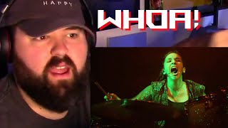 Singer reaction/analysis - THE WARNING - SINISTER SMILES (LIVE) - FOR THE FIRST TIME