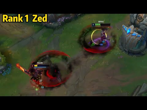 Rank 1 Zed: This 1100LP Zed is DESTROYING Super Server Challenger!