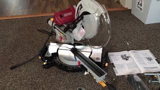 Chicago Electric 12” Double-Bevel Sliding Compound Miter Saw