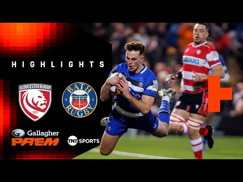 DERBY THRILLER! 😱 | Gloucester Rugby vs Bath Rugby | Gallagher PREM Rugby Highlights