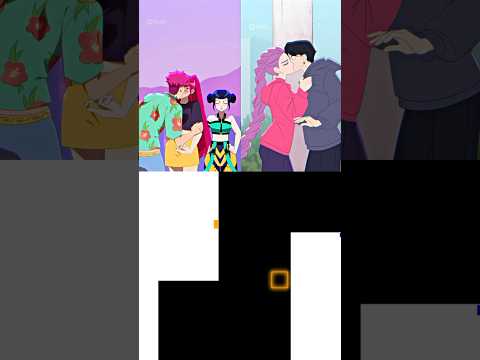 Runi x Jinu kiss or Abby x Mira kiss 😘 #edit #kiss #kpop