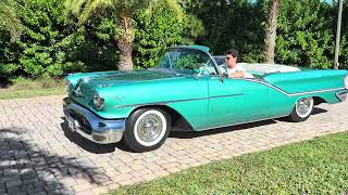 1957 Oldsmobile Starfire 98 Drive By