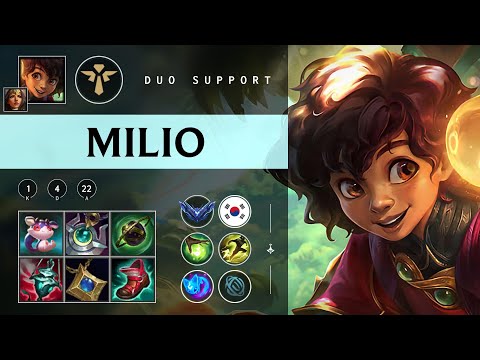Milio Support vs Nautilus - KR Diamond Patch 25.24