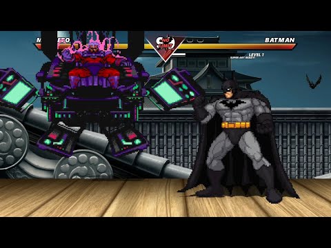 MAGNETO vs BATMAN - Highest Level Incredible Epic Fight!