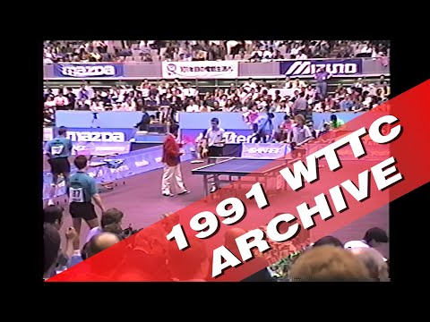 1991 World Championships - Men's Doubles Quarterfinal: Fetzner/Rosskopf (GER) - A./D. Mazunov (RUS)