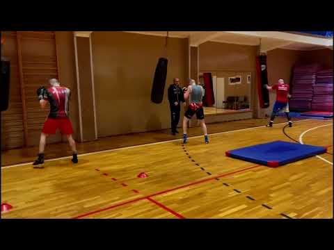 Kadra narodowa seniorów - trening na sali (Cetniewo 12.01.2023 r.)