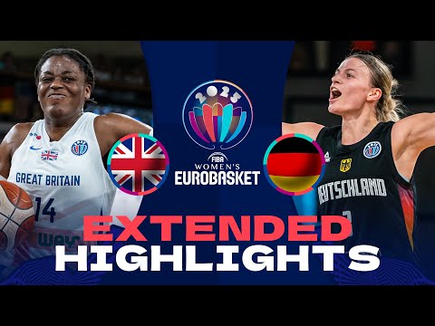 Great Britain 🇬🇧 vs Germany 🇩🇪 | Extended Highlights | FIBA EuroBasket Women 2025