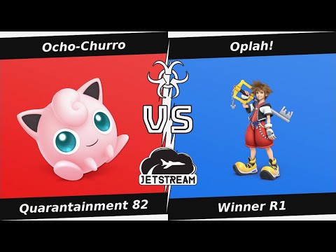 Quarantainment 82 Winner R1 - Ocho-Churro (Jigglypuff) Vs Oplah! (Sora) - SSBU