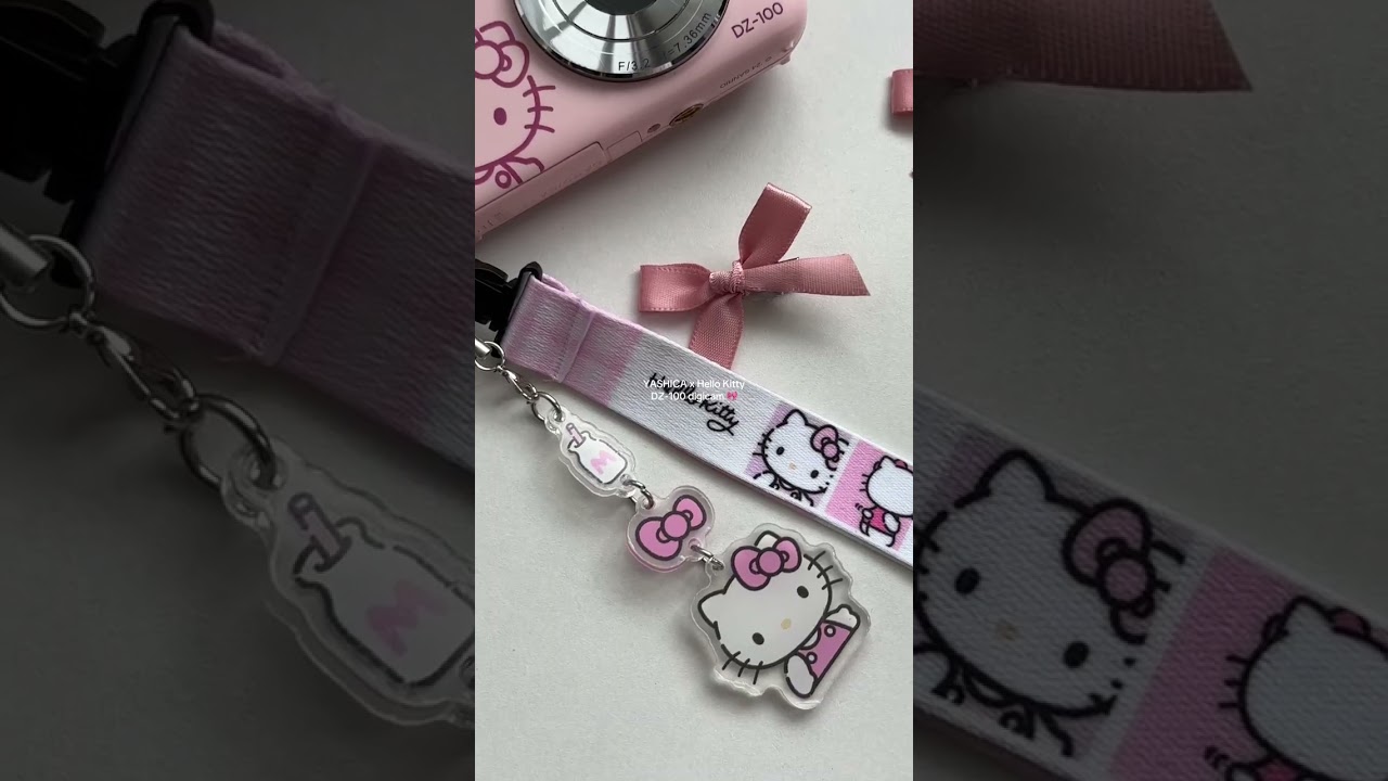 Yashica Hello Kitty DZ-100 Rosa