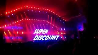 Etienne de Crecy Super Discount 3 Live - Night (Cut The Crap) - Rock en Seine 2014