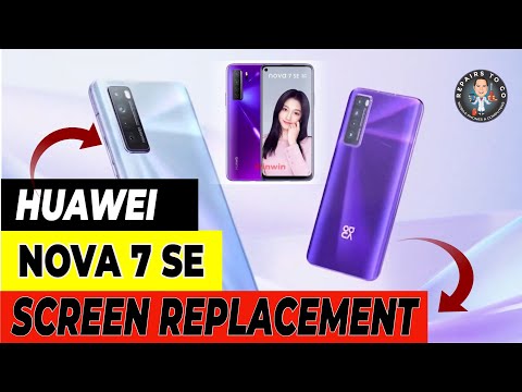 How to Replace Huawei Nova 7 SE Cracked Screen