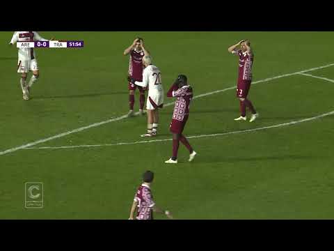 Coppa Italia Serie C, Arezzo-Trapani 0-1. Gli highlights del match