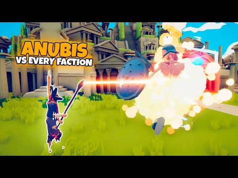 ANUBIS vs EVERY FACTION | TABS Modded Gameplay