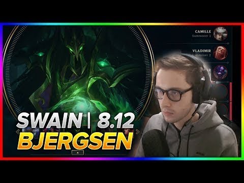 Bjergsen - Swain vs Kai'Sa - Mid - Patch 8.12 - Na Challenger