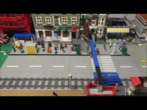 Lego Brick City Folge 2 Aufzug und Marktstände