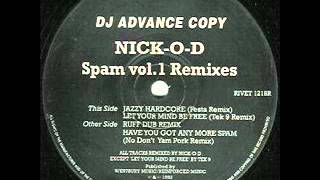 Nick O D   Ruff Dub Remix