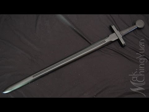 Cold Steel Medival Sword Trainer Review and Demo