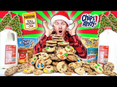 THE 150 COOKIES AND MILK CHALLENGE! (13,000+ CALORIES)