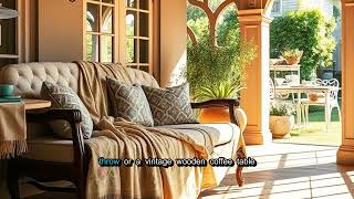 Transform Your Loggia: The Magic of Geometry Meets Shabby Chic Charm