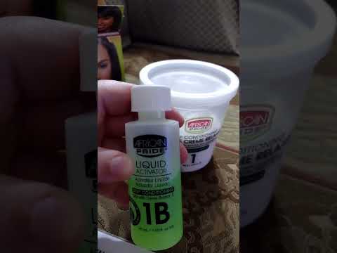 hair relaxer/This is what i use / The best and safe/ Olive Miracle 👍