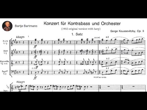 Serge Koussevitzky - Double Bass Concerto, Op. 3 (1902)
