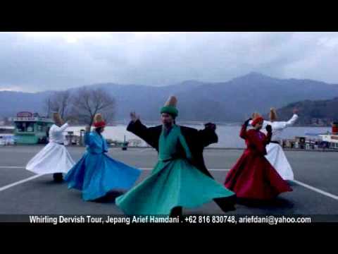 Pondok Rumi Whirling Dervish Jepang tTour Part 1