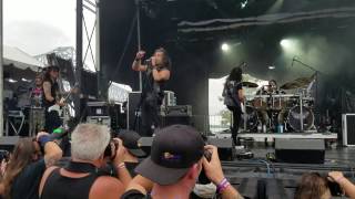 Death Angel &quot;Ultra Violence&quot; &amp; &quot;Evil Priest&quot; live at Rock Allegiance PA, 9/18/2016