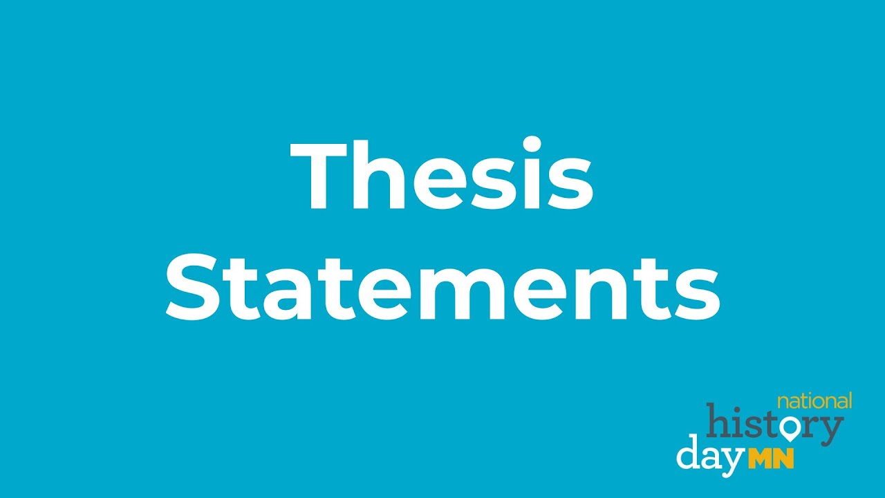 2026 Thesis Statements