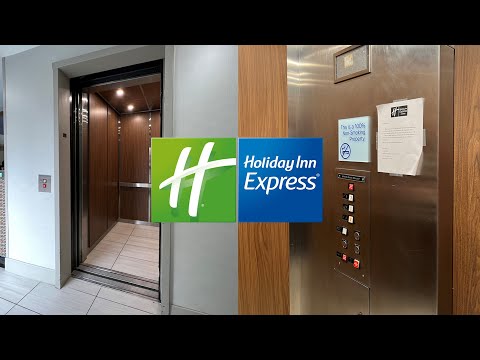 Epic Startup! United States Square Button Hydraulic Elevator - Holiday Inn Express - Santa Rosa, CA