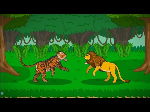 LION VS TIGER | THE BIG CATS TOURNAMENT 2 (GRAND FINAL) - ANIMATION