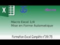 Ma première macro pour automatiser une mise en forme