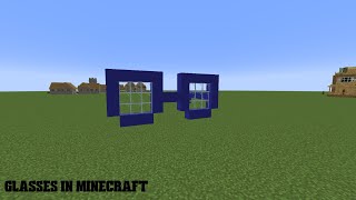 Glasses in Minecraft