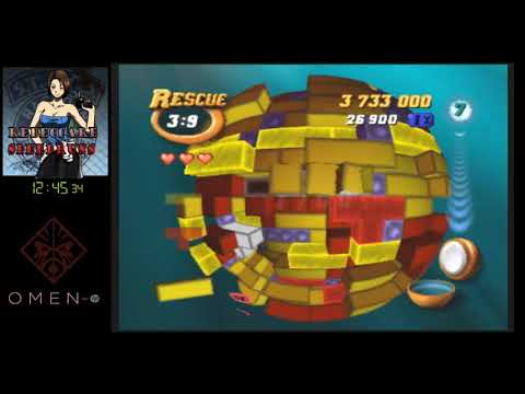Tetrisphere N64 Rescue Mode 5-10 Speedrun - 33:46