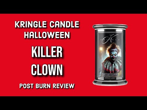 KRINGLE CANDLE Killer Clown Post Burn Review