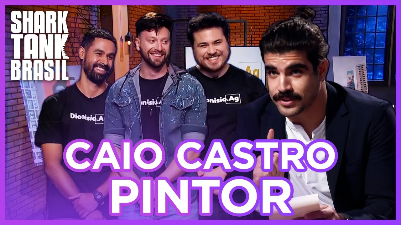 Caio Castro Revela Sua Nova Vertente Artística Em Proposta | Shark Tank Brasil