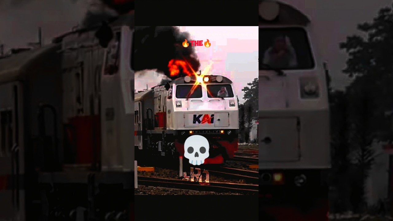 What's Special about indonesian trains? The... | #funk #edit #funkedit #cooledit #train #fire