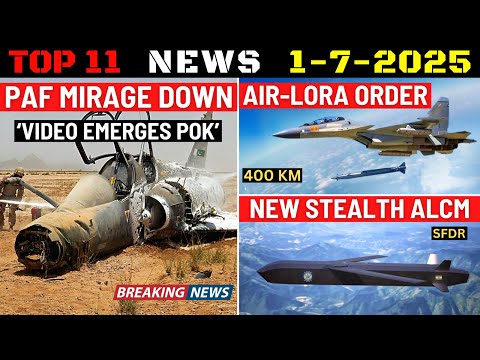 Indian Defence Updates : PAF Mirage Shot Down,Air LORA Order,New Supersonic ALCM,DRDO Photonic Radar