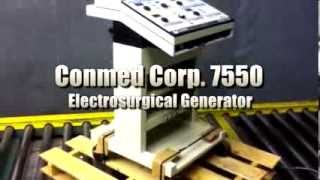 preview picture of video 'Conmed Corp. 7550 Electrosurgical Generator on GovLiquidation.com'