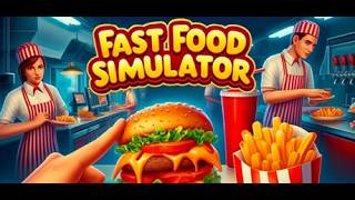 兄妹でハンバーガーショップ運営します！ 【Fast Food Simulator】