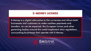 What is an E-Money License? | European Merchant Bank