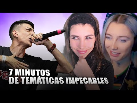 ESPAÑOLA REACCIONA POR PRIMERA VEZ A 7 TEMÁTICAS IMPECABLES de RYKER