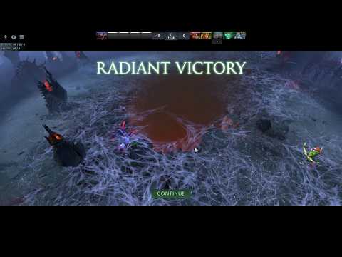 Dota 2 speedrun 1v5 unfair bots [14:26]
