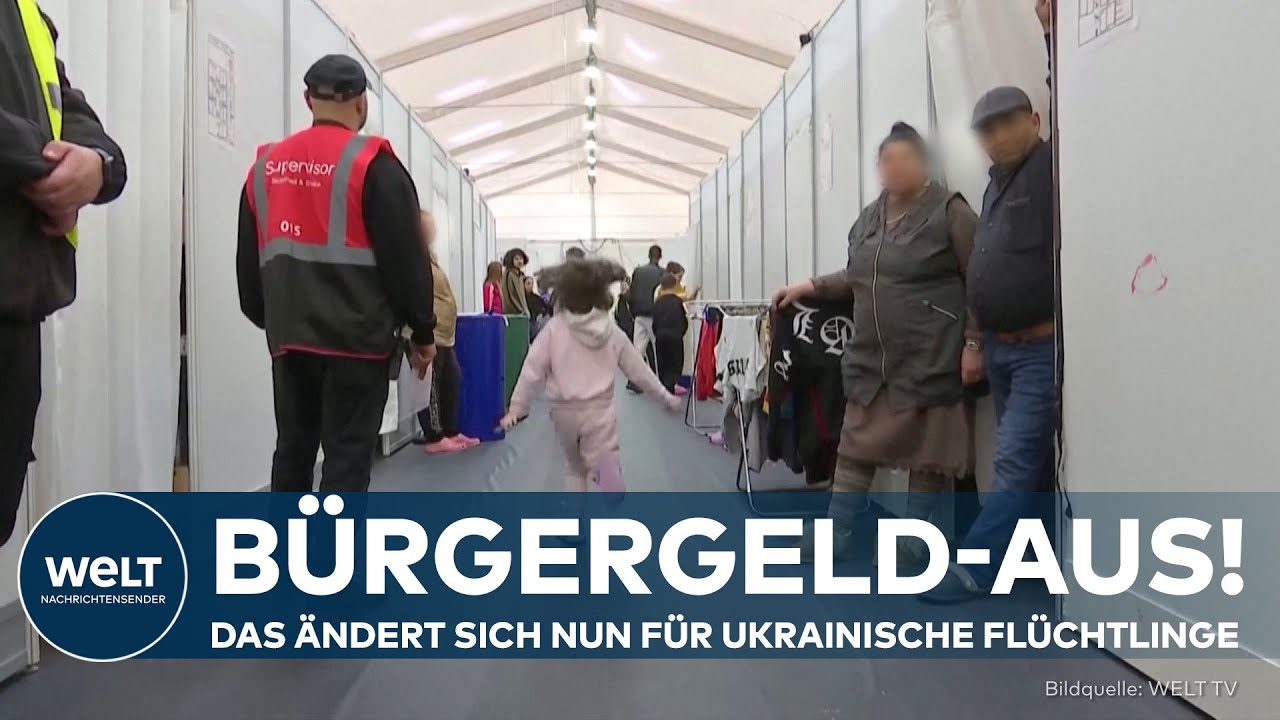DEUTSCHLAND: Bürgergeld-Aus für ukrainische Flüchtlinge! Das ändert sich nun rückwirkend!