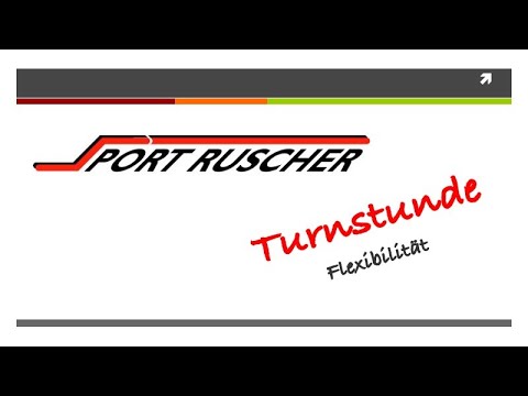Turnstunde Flexibilität #4 - Schneider- und Über-Kreuz-Sitz