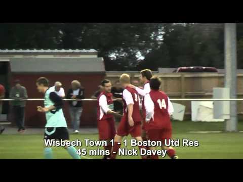 Wisbech Town v Boston United Res - PSF - 02/08/11