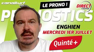 emission video des courses turf pmu du Mercredi 1 juillet 2026