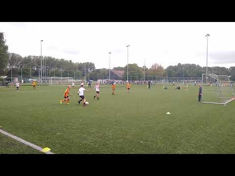 VVR JO10-1 - VV Brielle JO10-1 - 12-09-2020 - 1e helft van 2e helft