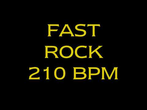 Drum Loops for Practice Fast Rock 210 bpm